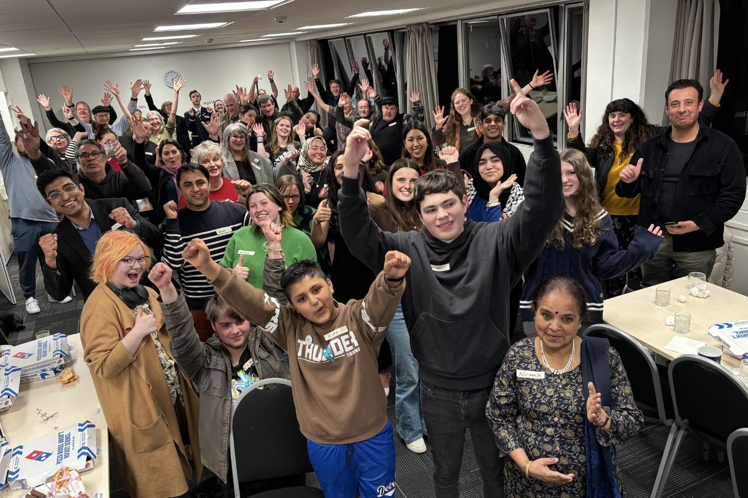 Big group photo of our broadcasters at our mid-year get together.