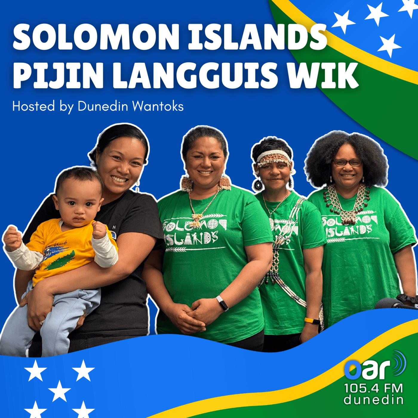 Solomon Islands Pijin Langguis Wik Podcast Image