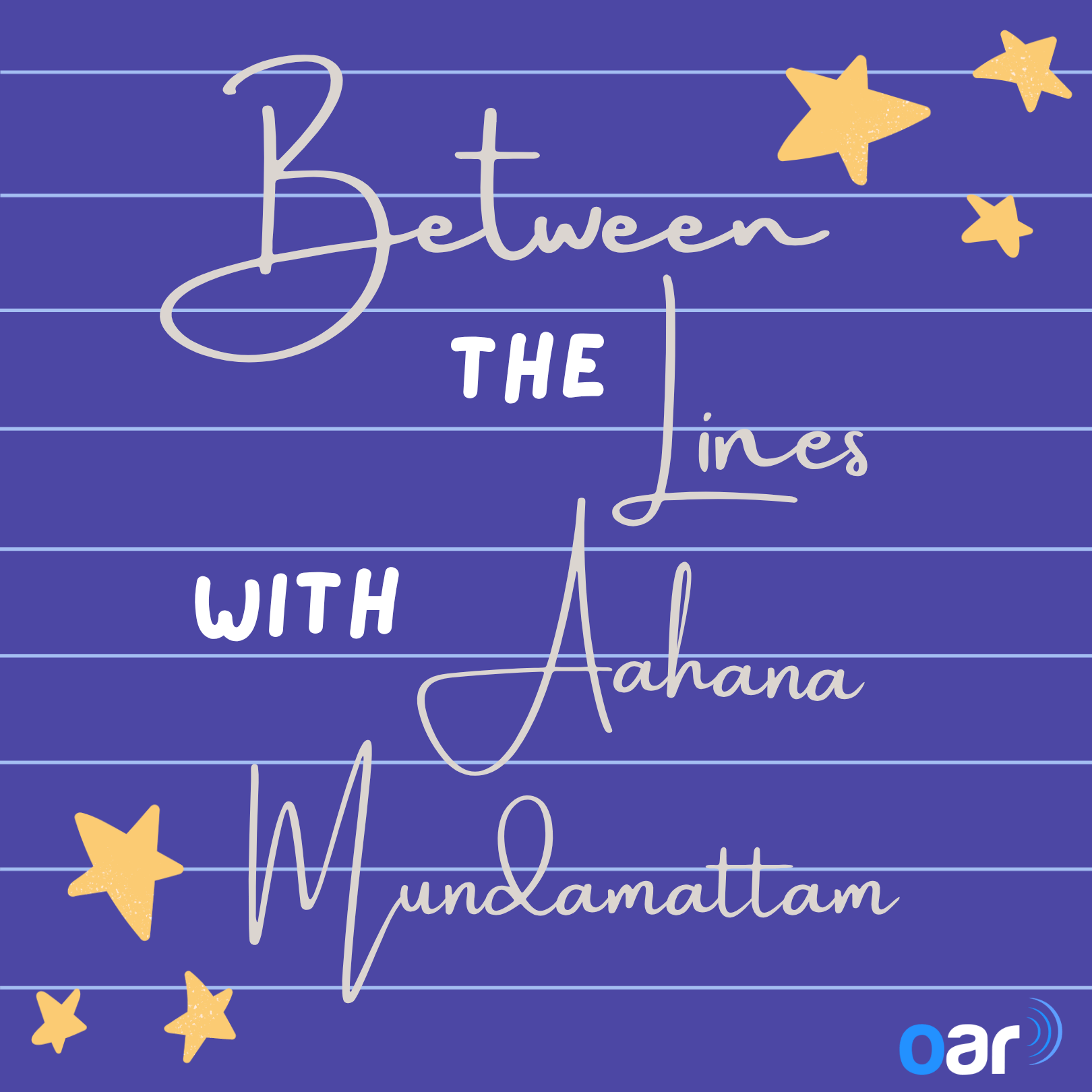 A visual logo for Between the Lines podcast