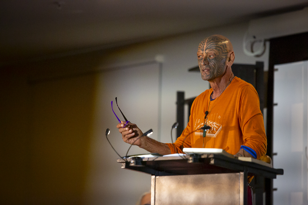 Apirana Taylor at Dunedin Writers and Readers Festival
