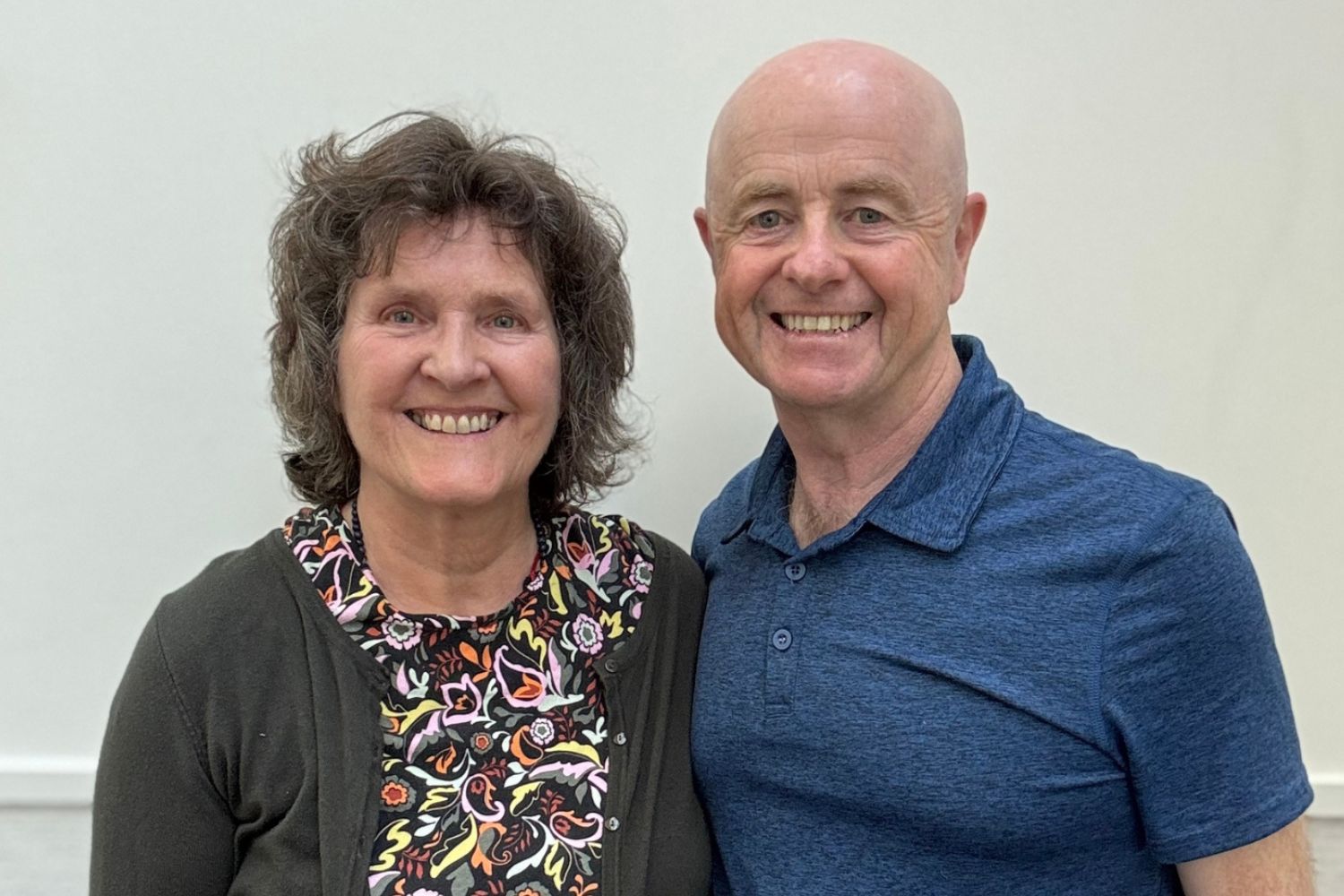 Photo of Buddhism 101 Hosts Helen and Brent.