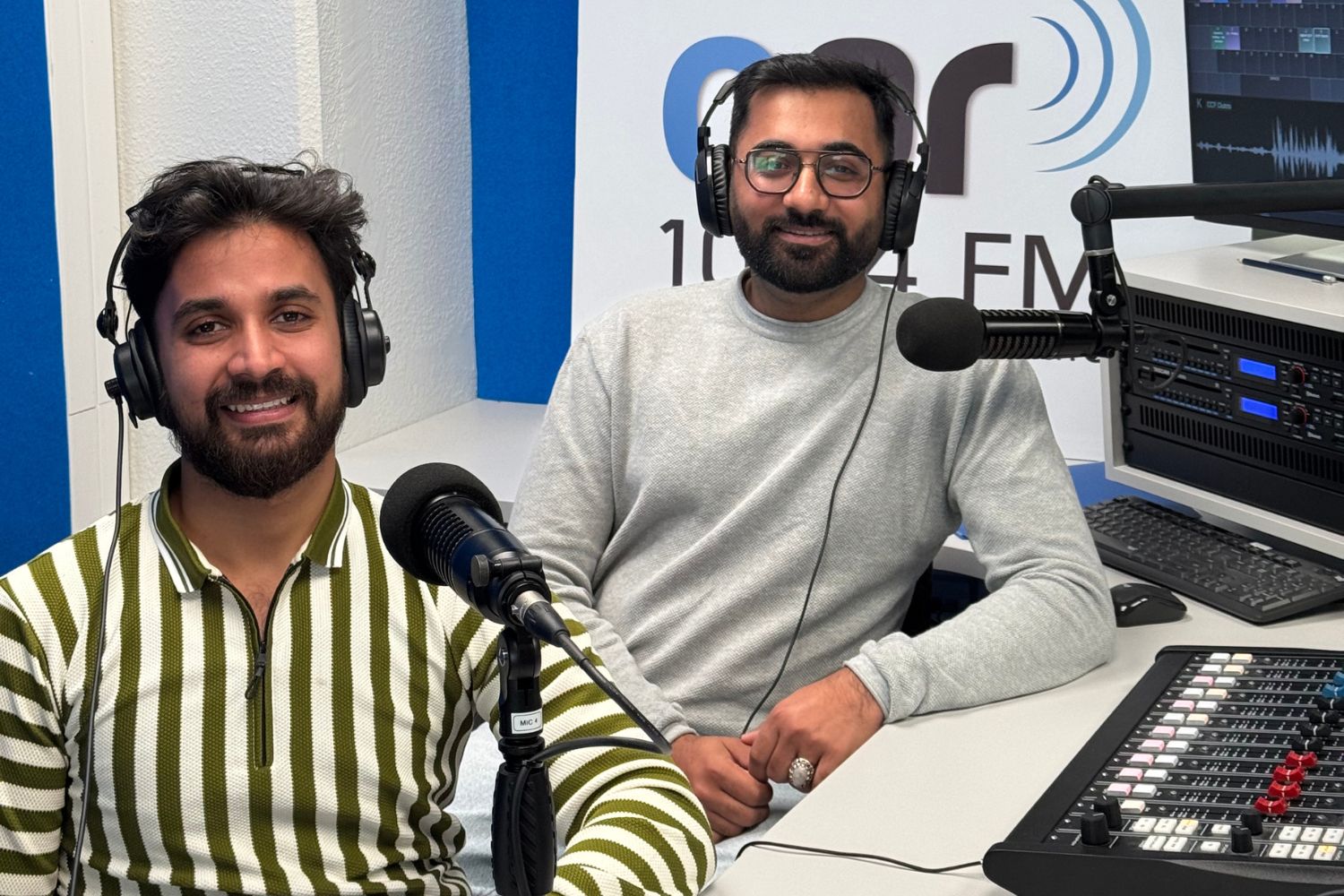 Zernab Malik and Ahtisham Malik from the Pakistani Cultural and Wellbeing Society