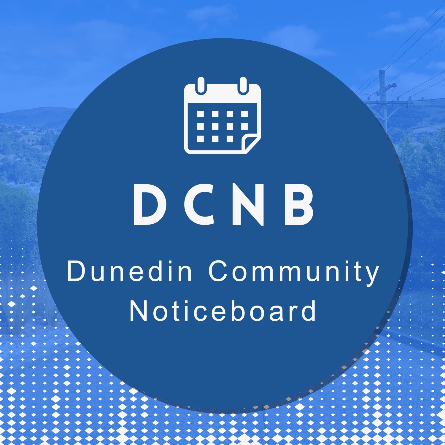 Podcast icon for the Dunedin Community Noticeboard