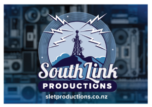 Logo for South Link Productions, sponsor of the OARsome Morning Show