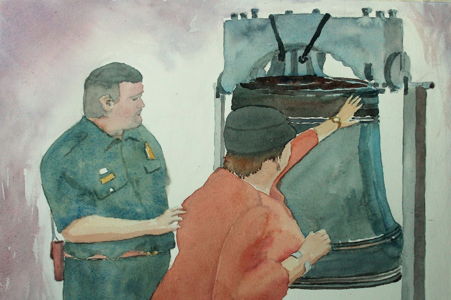 e25 Liberty Bell, USA by Ron Esplin