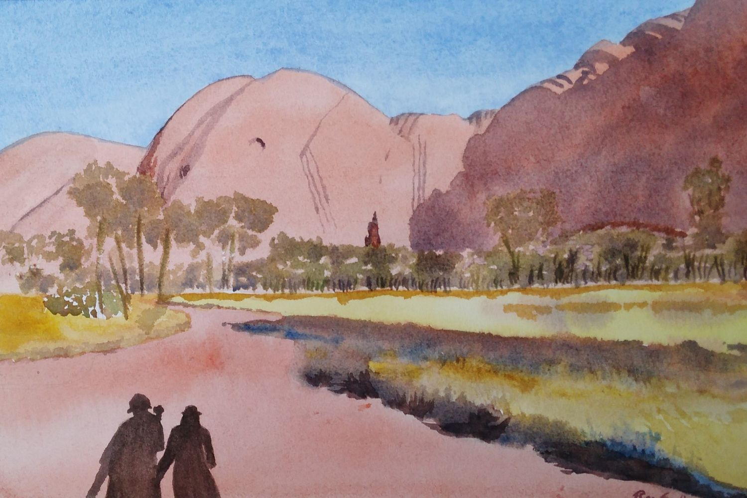 e26 Uluru, Australia by Ron Esplin