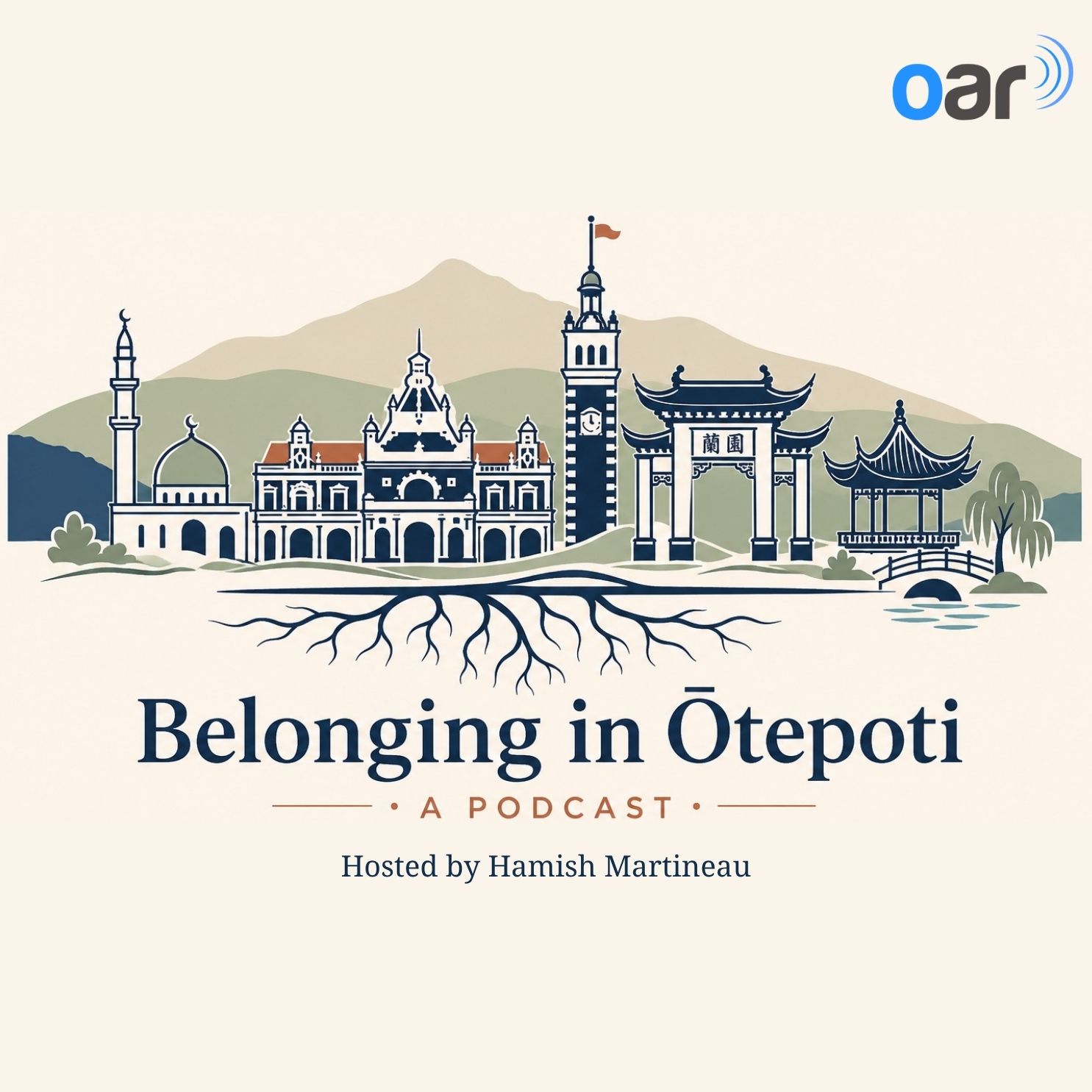 A logo of Belonging in Otepoti