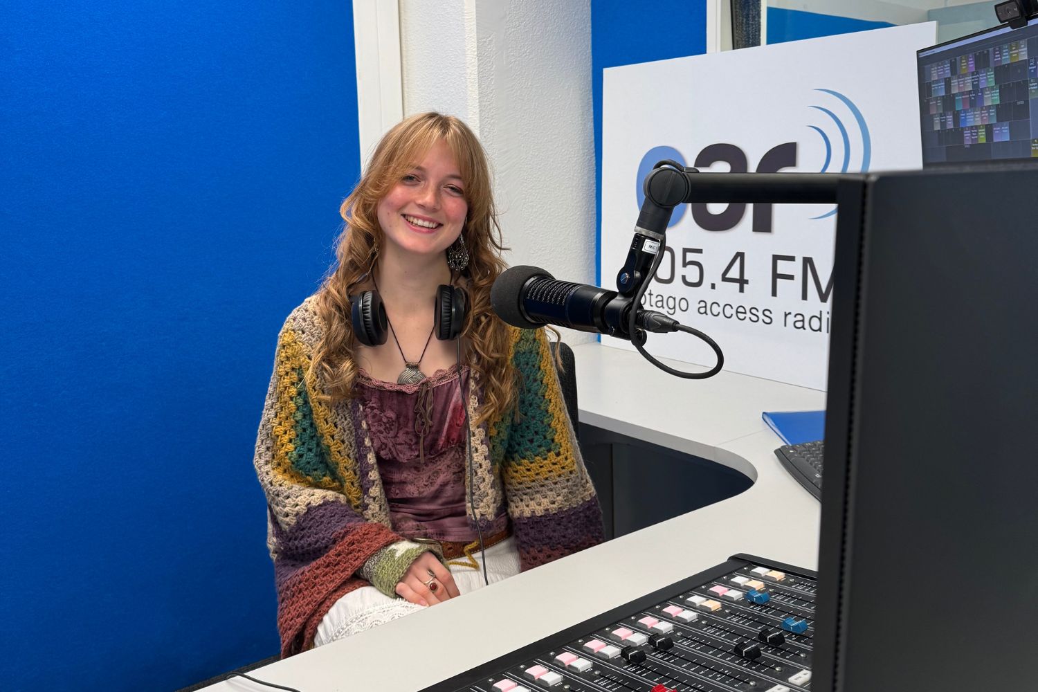 An image of the host Laura Hern - Through the Kaleidoscope